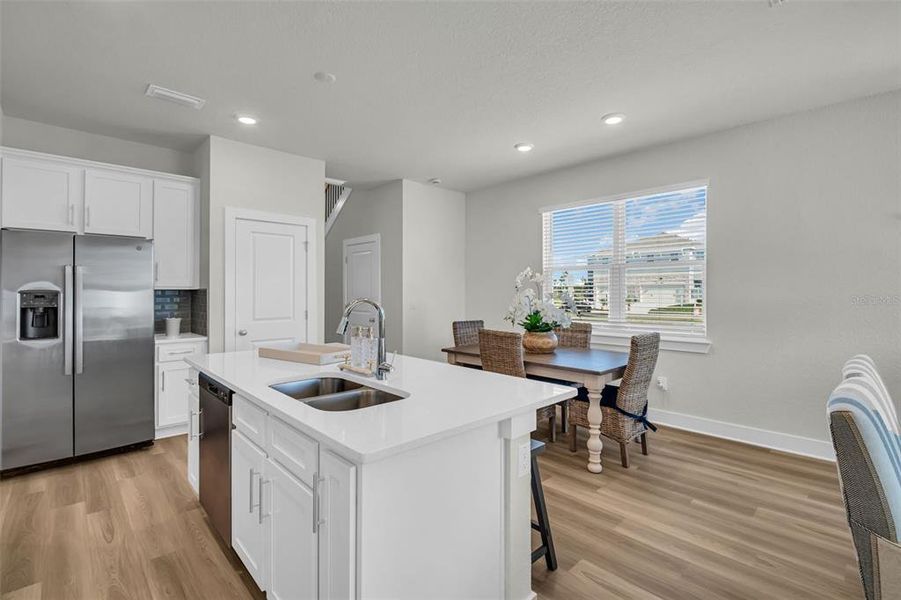 Furnished interior view inside a new home in , Hudson (Image 9).