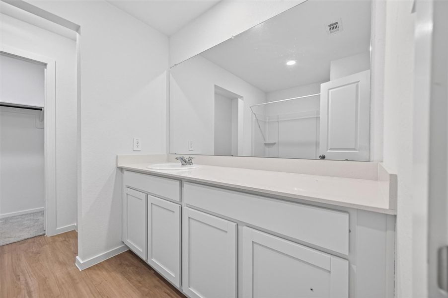 One sink. One sink.