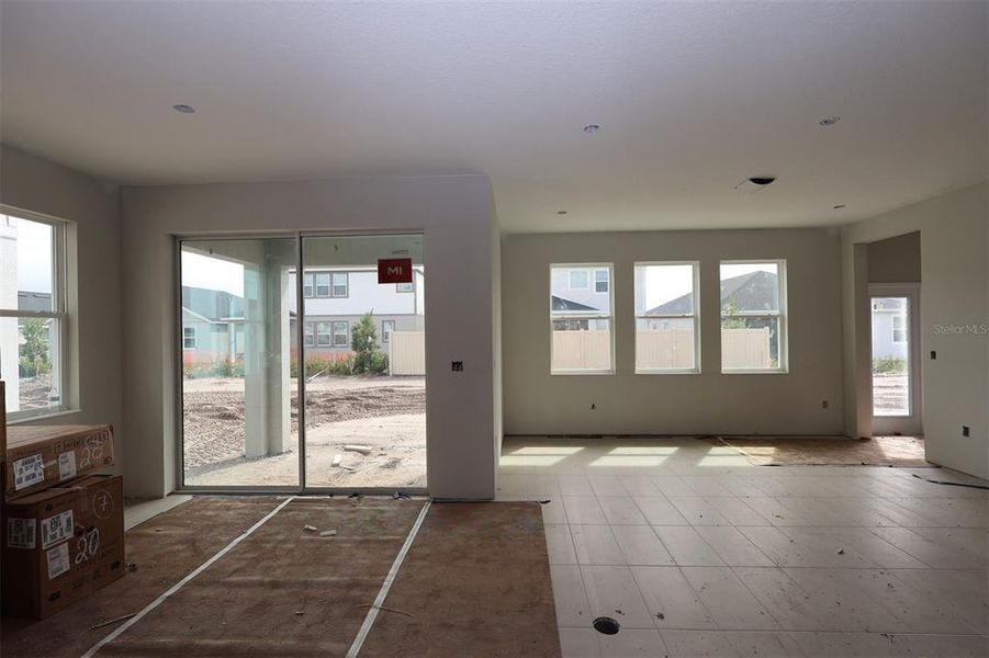 In-progress construction of a new home in Center Lake on the Park, St. Cloud, FL (Image 16).