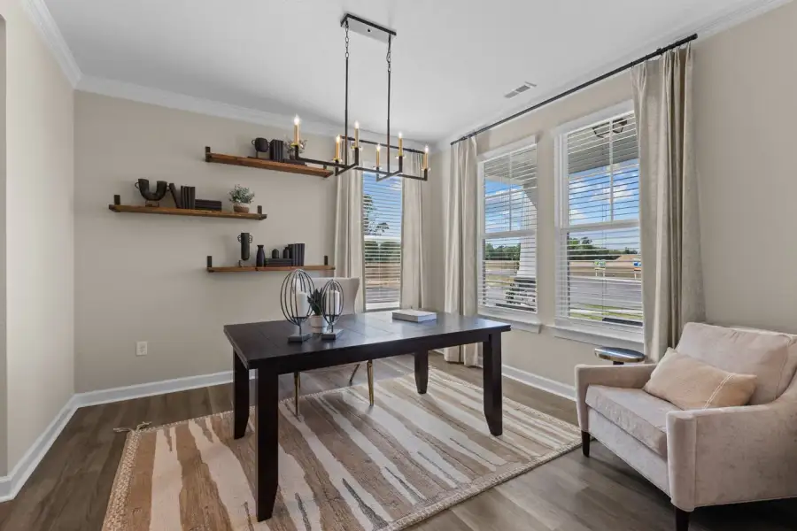 Representative furnished interior of a home built from the The Waverunner by Chesapeake Homes in Coastal Club of the Carolinas, Calabash (Image 44).