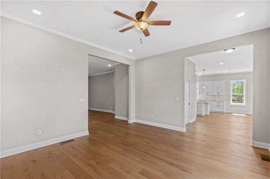 Spacious, unfurnished interior of a new home in , Atlanta (Image 33).