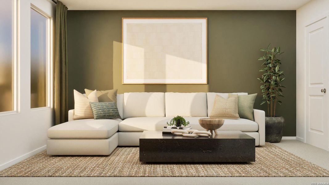 Furnished interior view inside a new home in Grace Valley, Marion (Image 18).