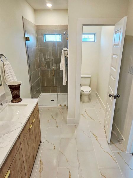 Furnished interior view inside a new home in , Houston (Image 16).