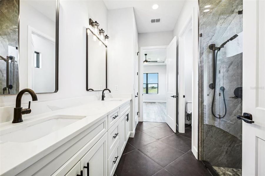 Master bathroom