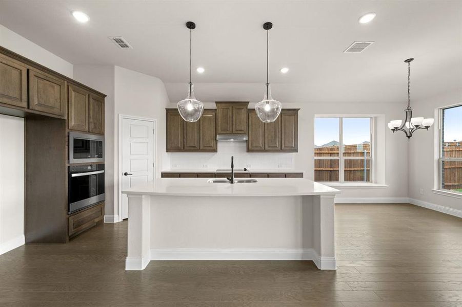 Furnished interior view inside a new home in Mockingbird Hills, Joshua (Image 11).