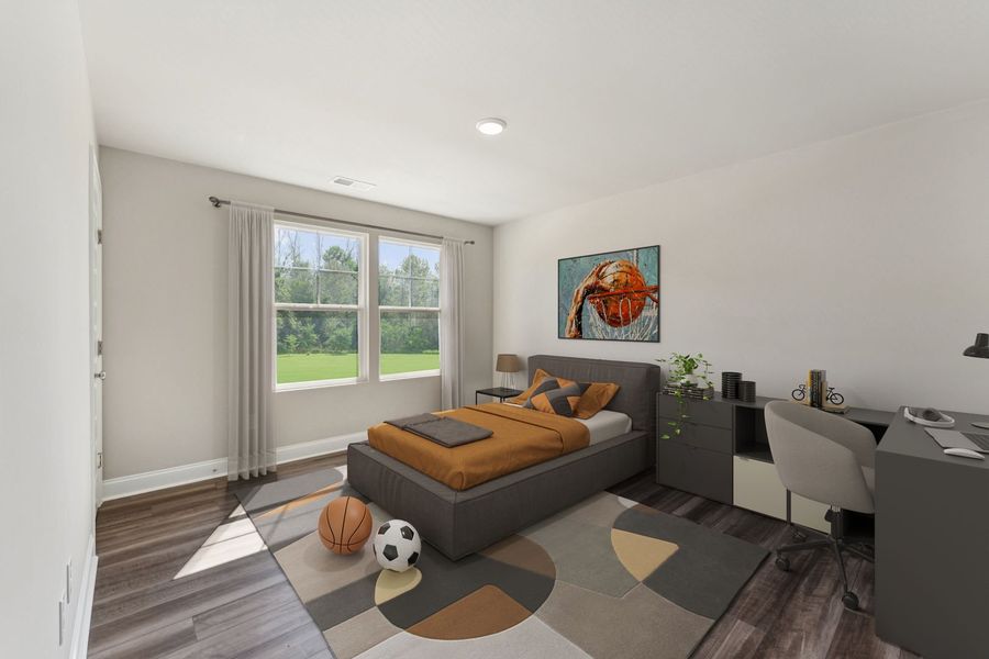 Representative furnished interior of a home built from the The Kershaw by Stanley Martin Homes in Williams Grove, Apex (Image 13).