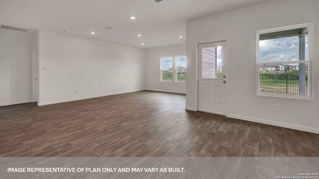 Spacious, unfurnished interior of a new home in Trace, San Marcos (Image 15). Spacious, unfurnished interior of a new home in Trace, San Marcos (Image 15).