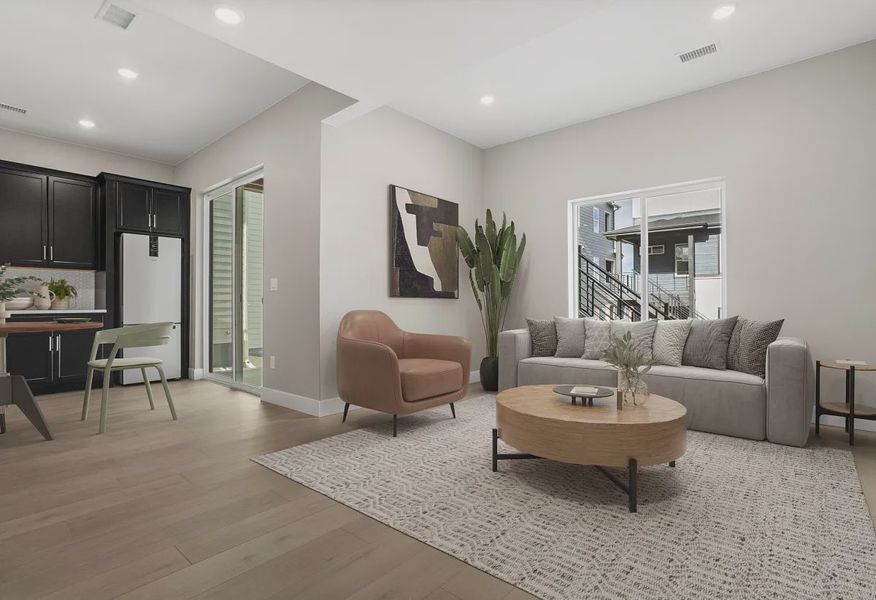 Homesite 48 ADU Living Room - Virtually Staged - 14 of 17