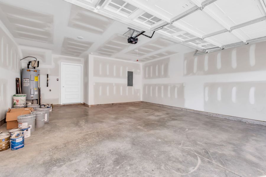 Attached 2 Car Garage at The Harrington Townhome
