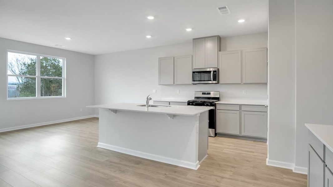 Furnished interior view inside a new home in Timberwalk, Cookeville (Image 5). Furnished interior view inside a new home in Timberwalk, Cookeville (Image 5).