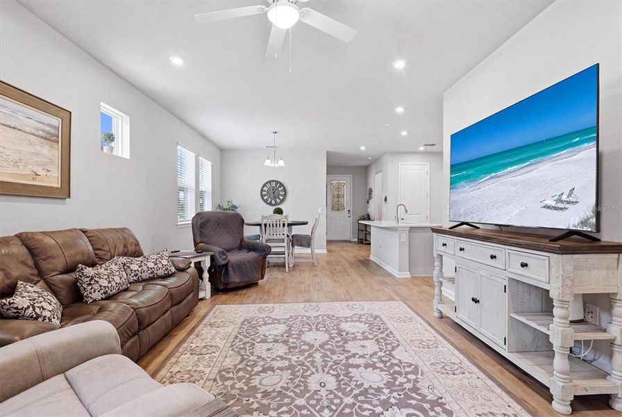 Furnished interior view inside a new home in Wellen Park, Venice (Image 8).