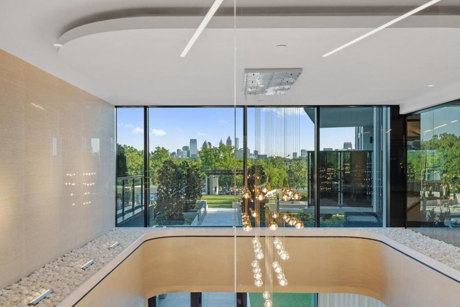 Exterior details and patio area of a home in The Dillon Buckhead, Atlanta (Image 35).