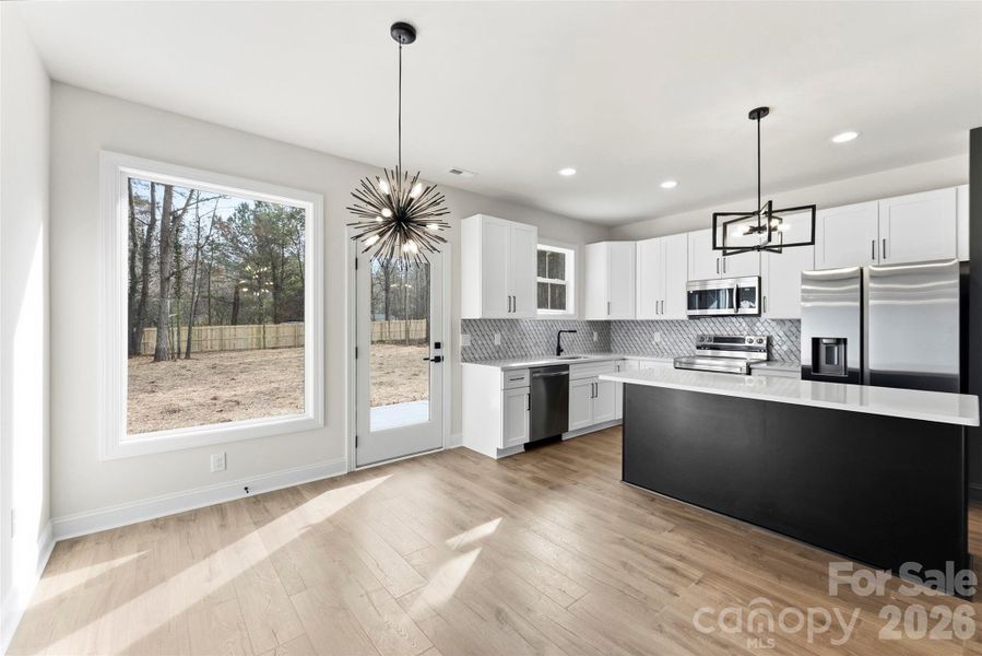 Furnished interior view inside a new home in , China Grove (Image 12).
