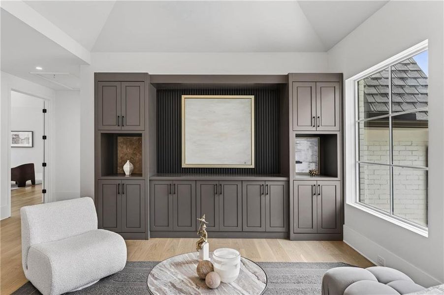 Furnished interior view inside a new home in , Marietta (Image 50).