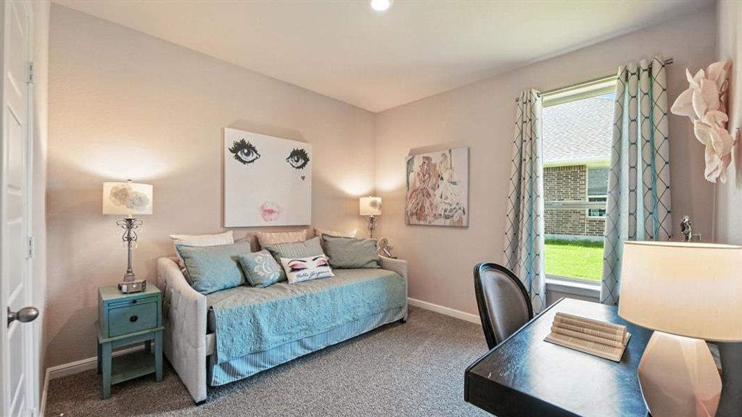 Furnished interior view inside a new home in Monarch at the Meadows, Ponder (Image 27).