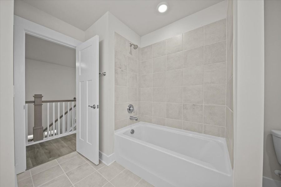 Furnished interior view inside a new home in Cedar Shoals - Signature Collection, Piedmont (Image 10).