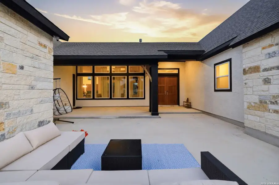 Exterior details and patio area of a home in , Castroville (Image 22).