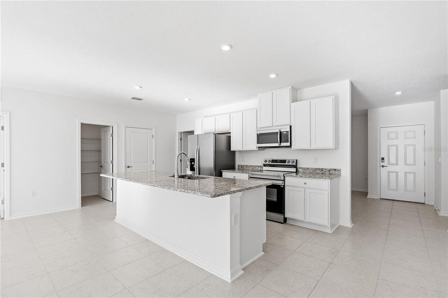 Furnished interior view inside a new home in Palm Coast, Palm Coast (Image 6). Furnished interior view inside a new home in Palm Coast, Palm Coast (Image 6).