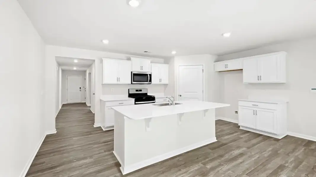 Furnished interior view inside a new home in Reedy Fork Place, Seneca (Image 8).