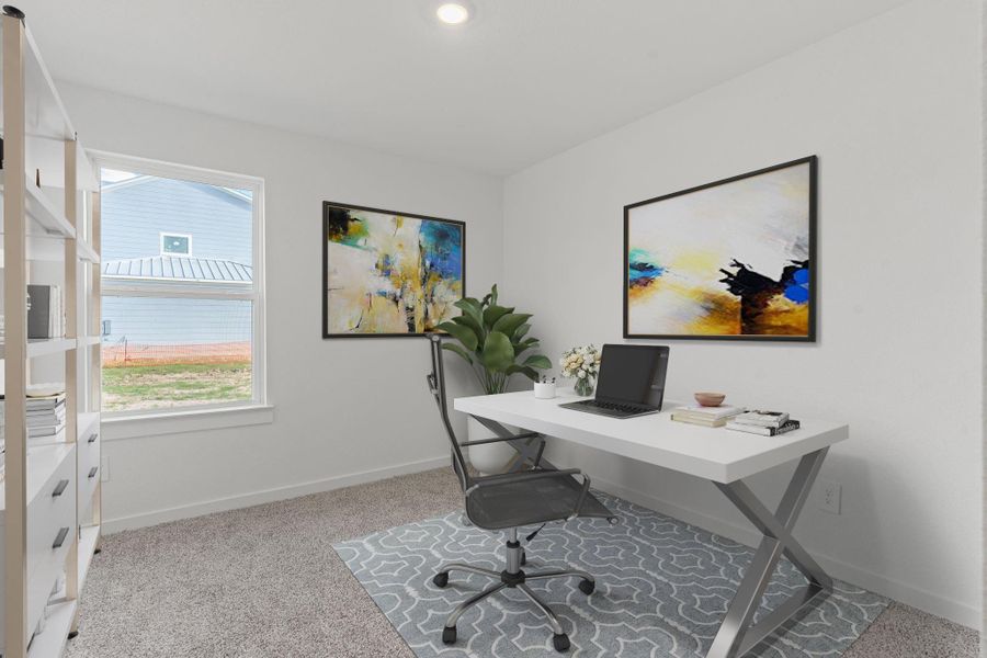 Furnished interior view inside a new home in Grand Cay Harbour, Texas City (Image 6).