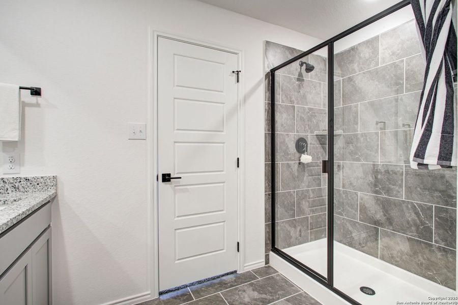 Furnished interior view inside a new home in Comanche Ridge, San Antonio (Image 63).