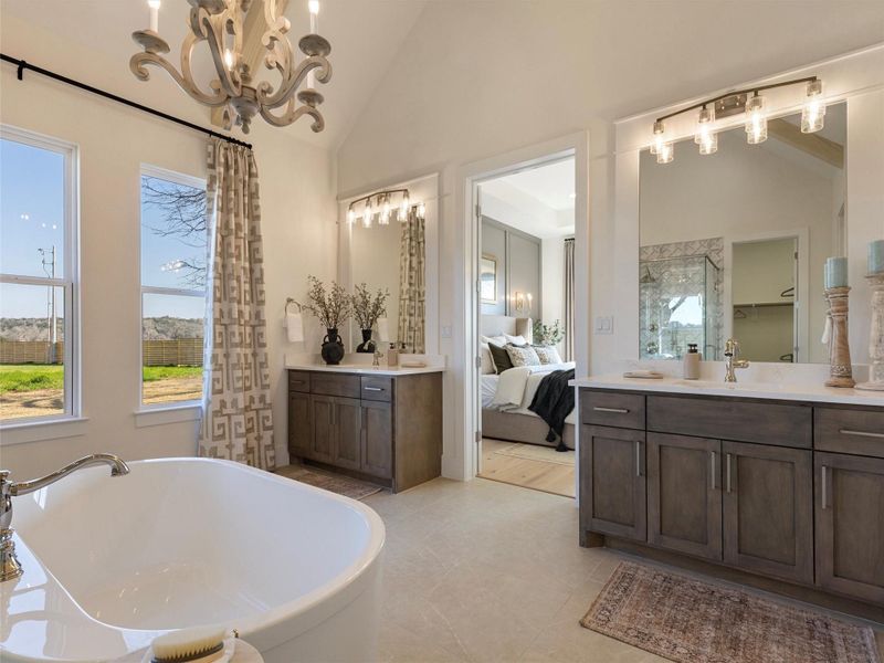 Furnished interior view inside a new home in , Smithville (Image 14).