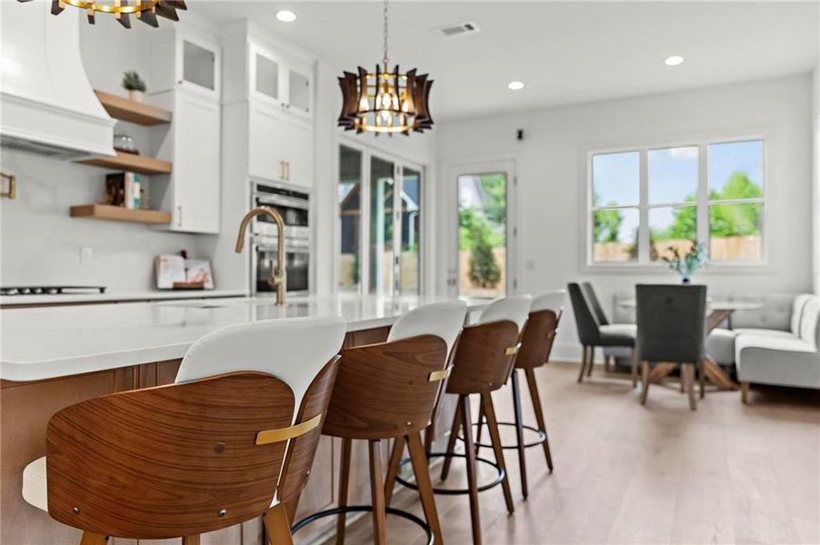 Furnished interior view inside a new home in , Marietta (Image 13). Furnished interior view inside a new home in , Marietta (Image 13).
