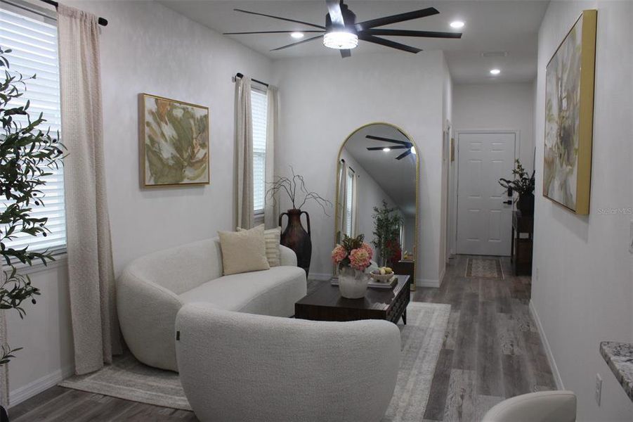 Furnished interior view inside a new home in , Sanford (Image 9). Furnished interior view inside a new home in , Sanford (Image 9).