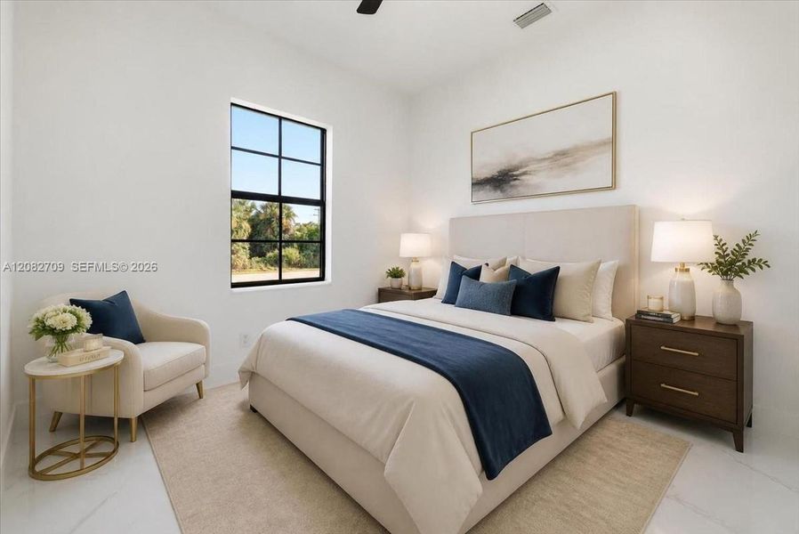 Furnished interior view inside a new home in , Lehigh Acres (Image 15).