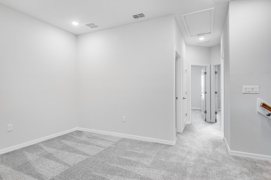 Spacious, unfurnished interior of a new home in Cherry Elm at SilverLeaf, St. Augustine (Image 14). Spacious, unfurnished interior of a new home in Cherry Elm at SilverLeaf, St. Augustine (Image 14).