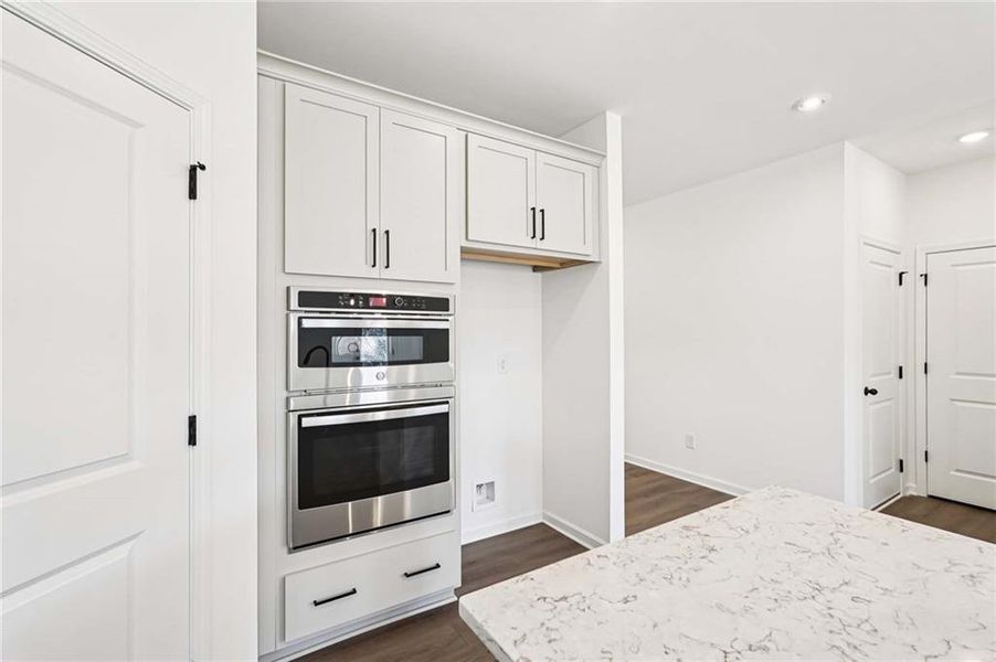 Furnished interior view inside a new home in Arbors at Richland Creek, Buford (Image 18). Furnished interior view inside a new home in Arbors at Richland Creek, Buford (Image 18).