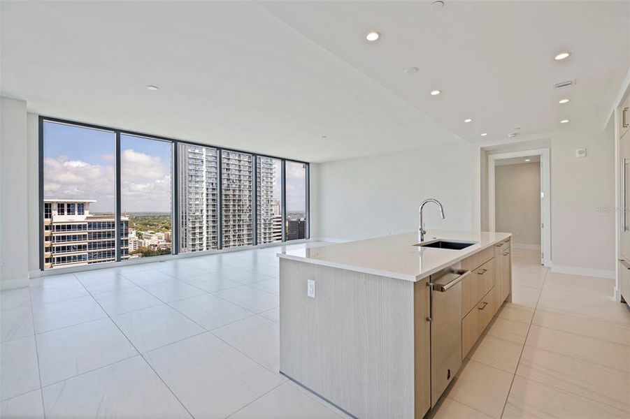 Furnished interior view inside a new home in , St. Petersburg (Image 8).
