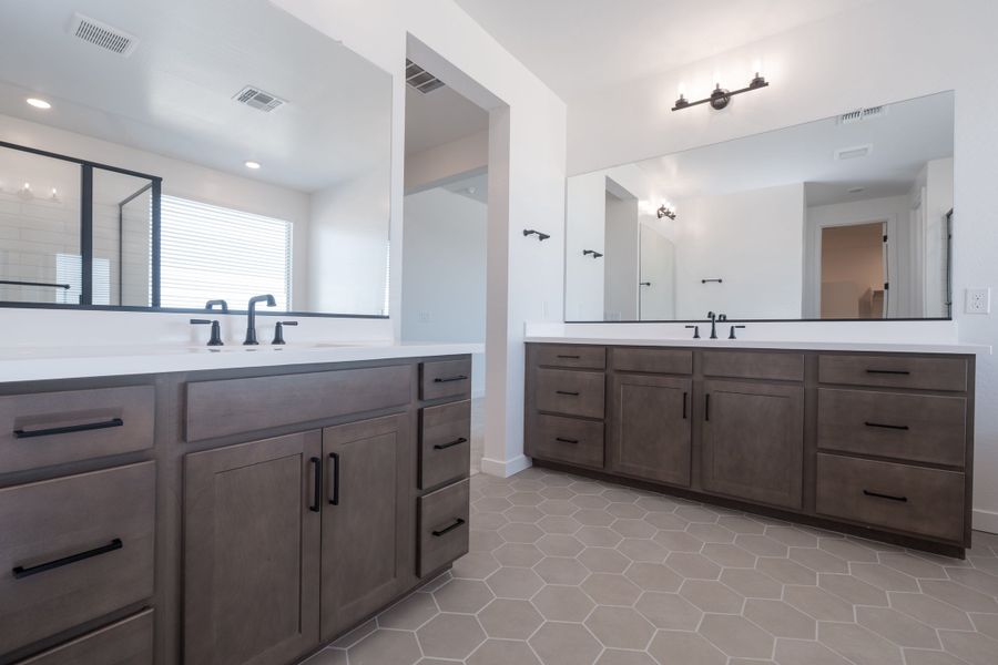 Furnished interior view inside a new home in Terraza, San Tan Valley (Image 8). Furnished interior view inside a new home in Terraza, San Tan Valley (Image 8).