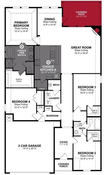 Beazer Homes Villages at Hurricane Creek Teton Floorplan. Beazer Homes Villages at Hurricane Creek Teton Floorplan.