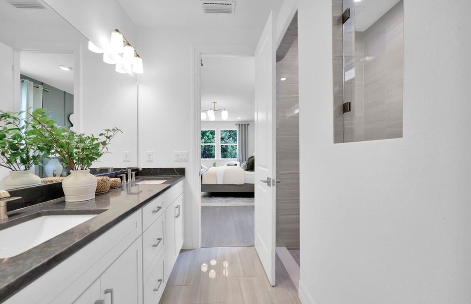 Furnished interior view inside a new home in Hyland Trail, Green Cove Springs (Image 13).