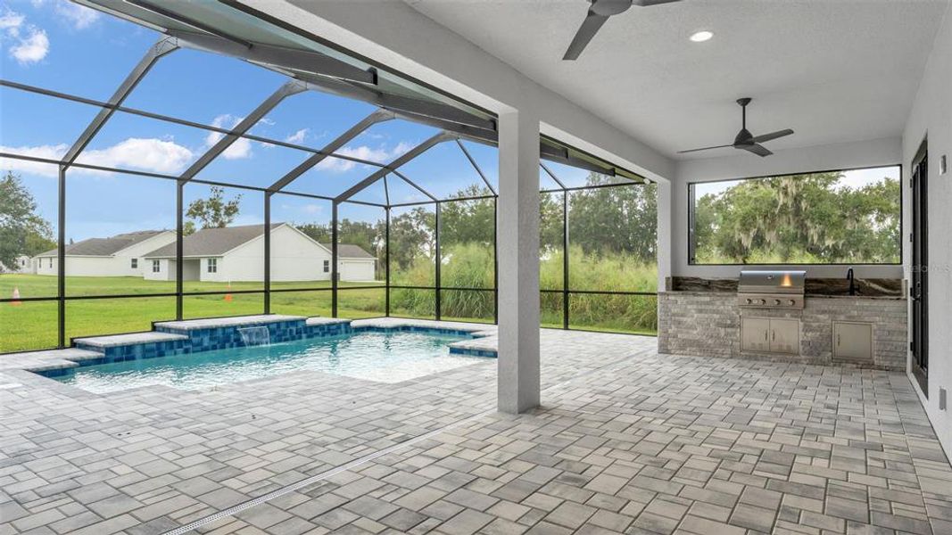 Exterior details and patio area of a home in , Lakeland (Image 34). Exterior details and patio area of a home in , Lakeland (Image 34).