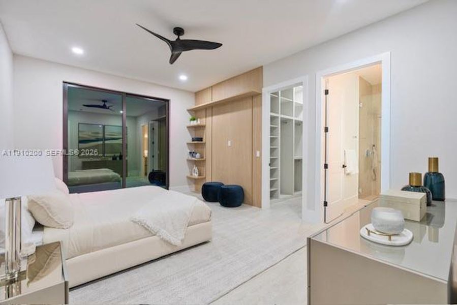 Furnished interior view inside a new home in , Parkland (Image 11).