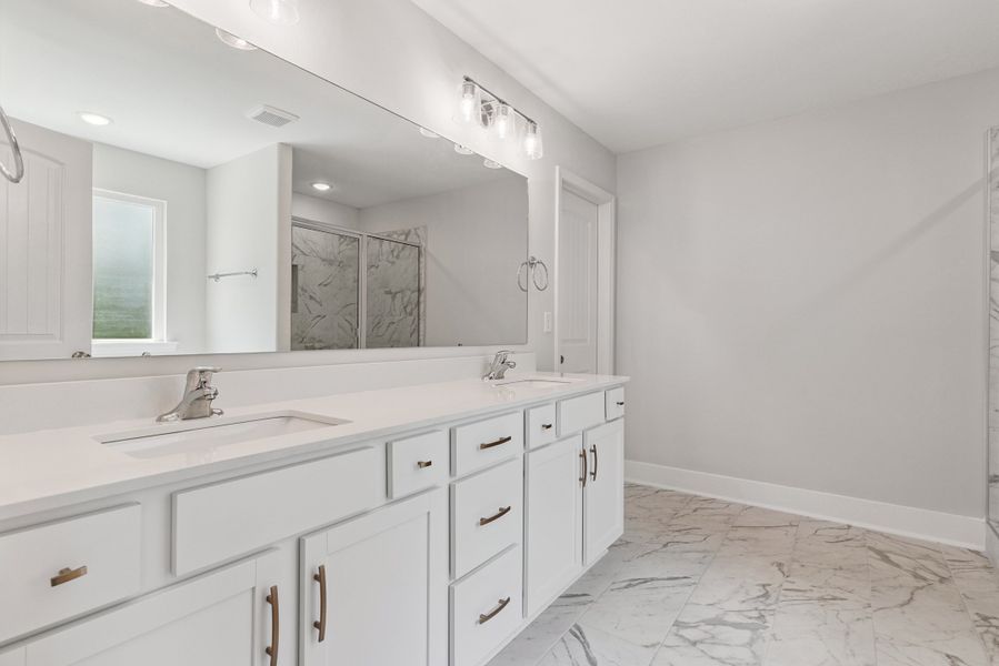 Furnished interior view inside a new home in NorthShore on the St. Marys River, Kingsland (Image 14).