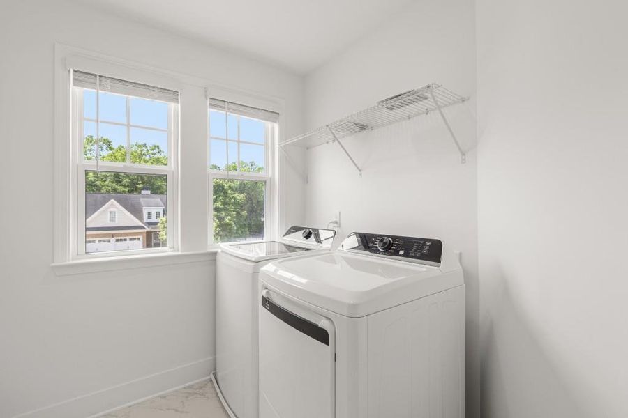 Furnished interior view inside a new home in Willow Creek, Watkinsville (Image 12).
