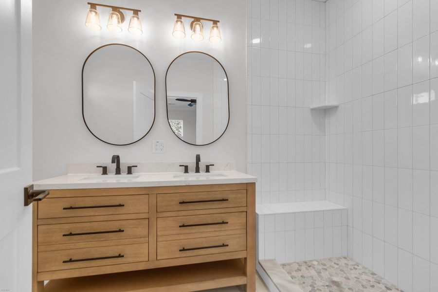 Furnished interior view inside a new home in , North Charleston (Image 8).