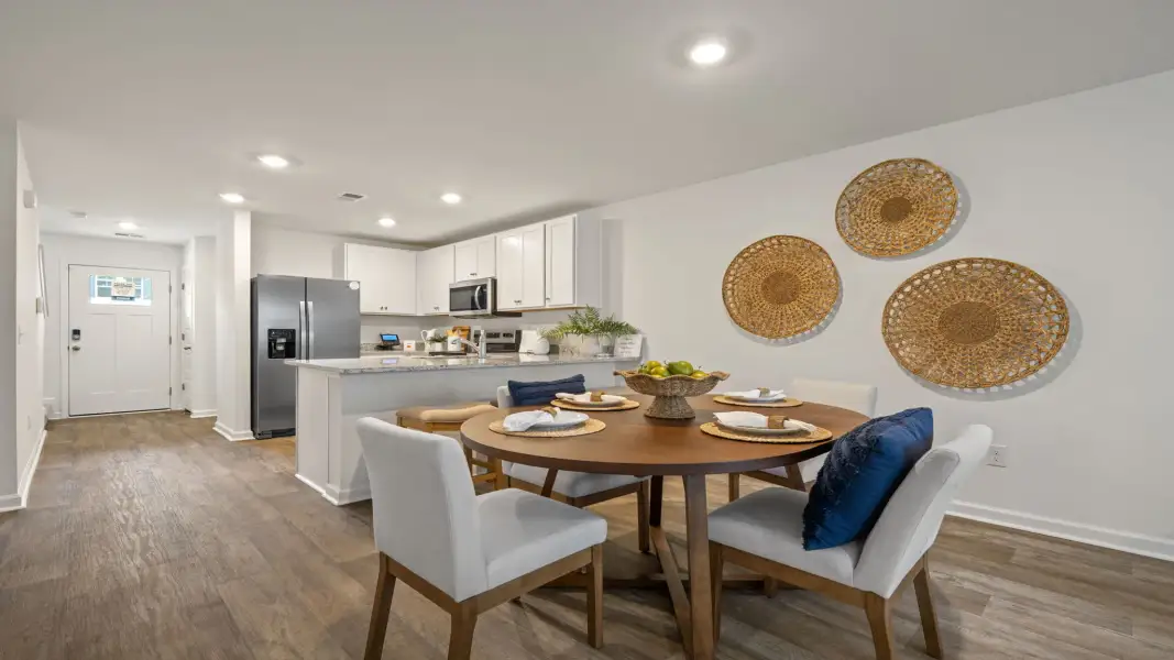 Furnished interior view inside a new home in McKenzie Gardens, Brunswick (Image 8).