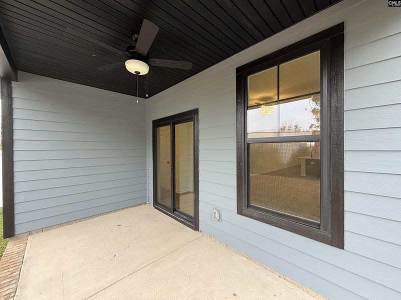 Exterior details and patio area of a home in Dunbar Village, Cayce (Image 29).