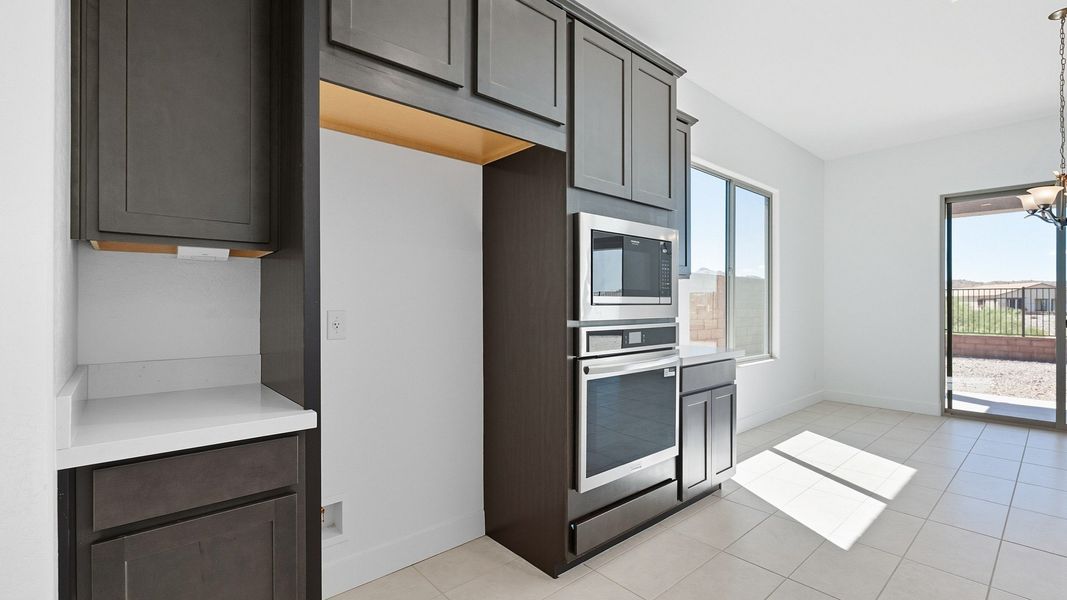 Furnished interior view inside a new home in Hacienda at Estrella, Goodyear (Image 14).