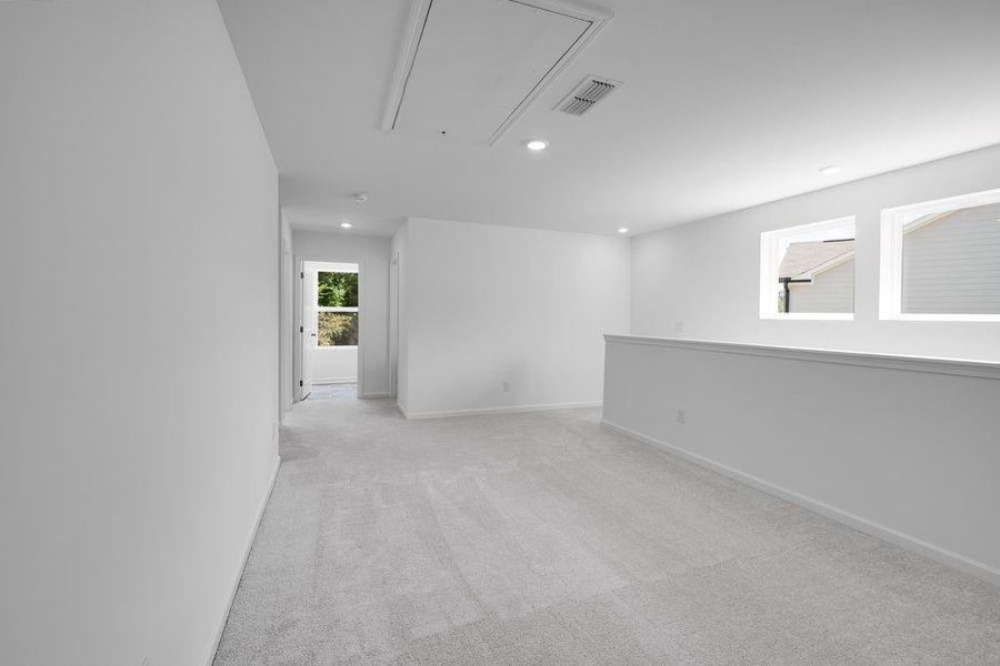 Spacious, unfurnished interior of a new home in Windance Lake, Loganville (Image 28). Spacious, unfurnished interior of a new home in Windance Lake, Loganville (Image 28).
