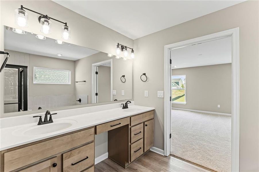 Furnished interior view inside a new home in Twin Lakes, Hoschton (Image 10). Furnished interior view inside a new home in Twin Lakes, Hoschton (Image 10).