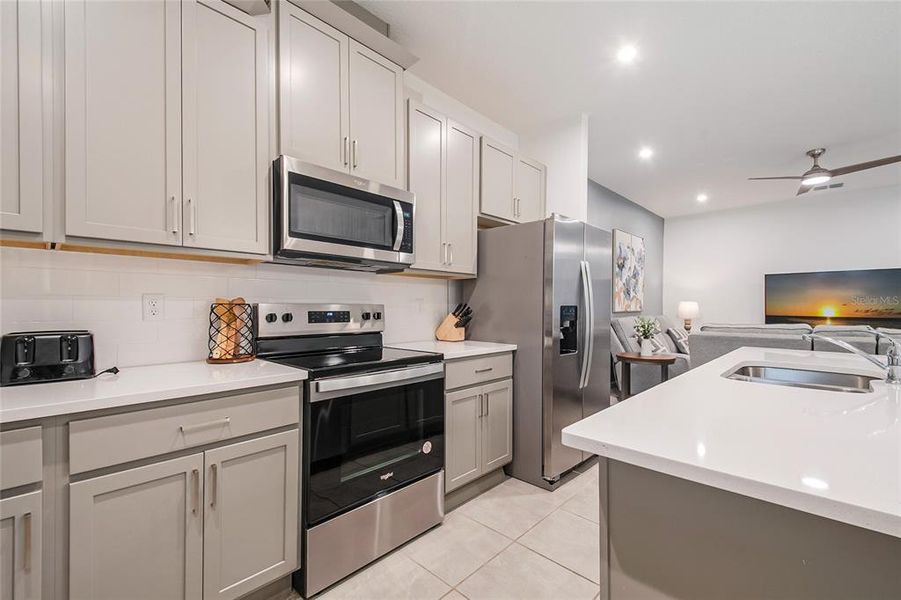 Furnished interior view inside a new home in , Kissimmee (Image 32).