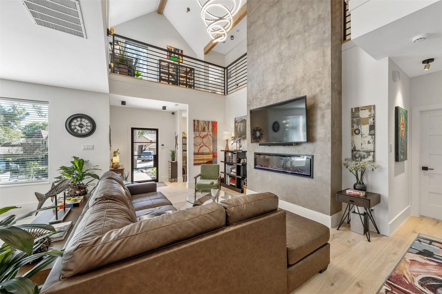 Furnished interior view inside a new home in , Montgomery (Image 15). Furnished interior view inside a new home in , Montgomery (Image 15).