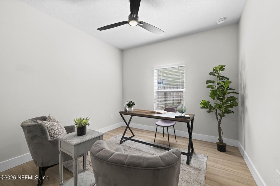 Furnished interior view inside a new home in , Jacksonville (Image 16).