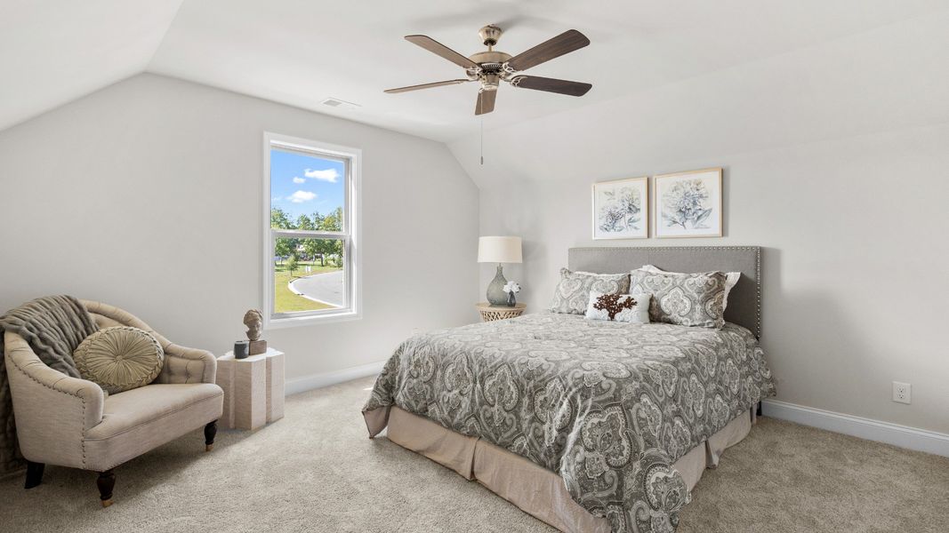 Furnished interior view inside a new home in Courtyards by Carrell, Ocean Isle Beach (Image 10). Furnished interior view inside a new home in Courtyards by Carrell, Ocean Isle Beach (Image 10).