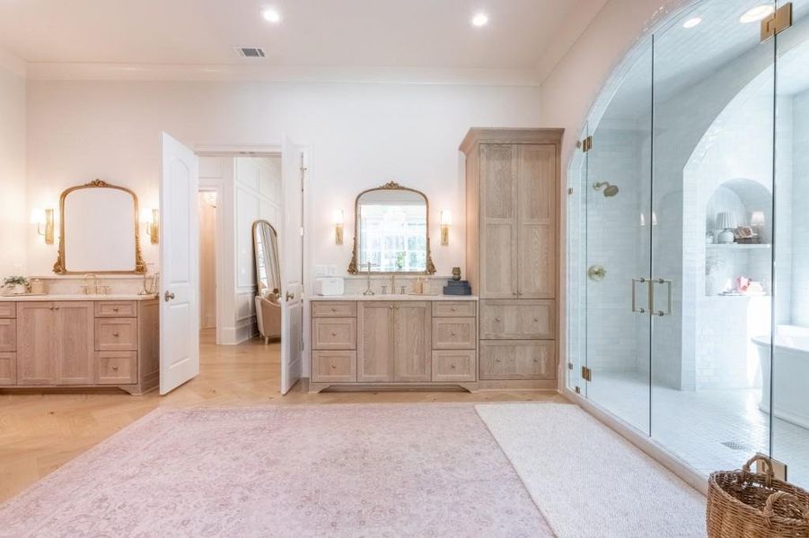 Furnished interior view inside a new home in , Canton (Image 19).